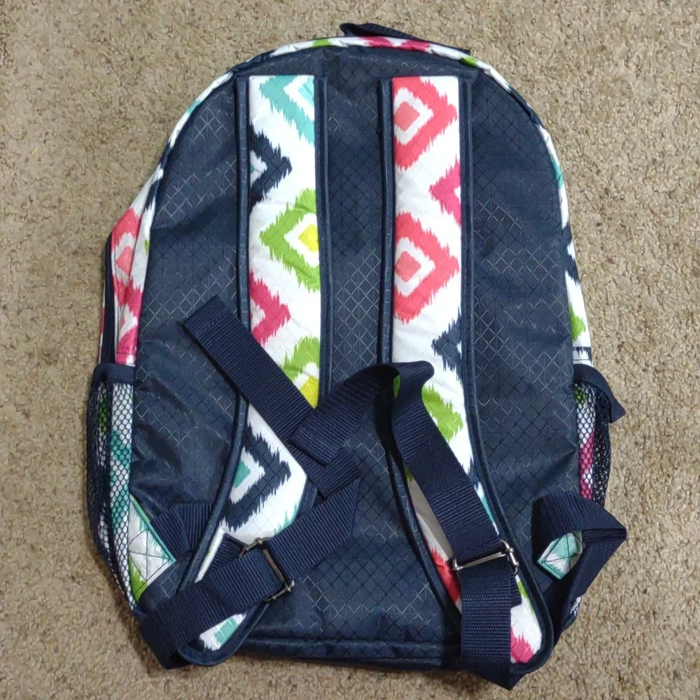 Thirty-one Going My Way Backpack zippers pockets Candy Corners Colorful NEW!